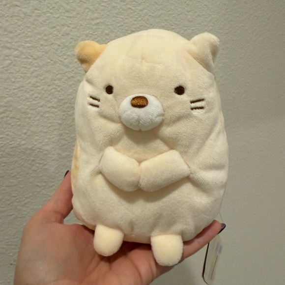 Sumikko Gurashi Mini Plushie - Sumikkos Official San-x Japan - Neko - Cat - Picture 1 of 6